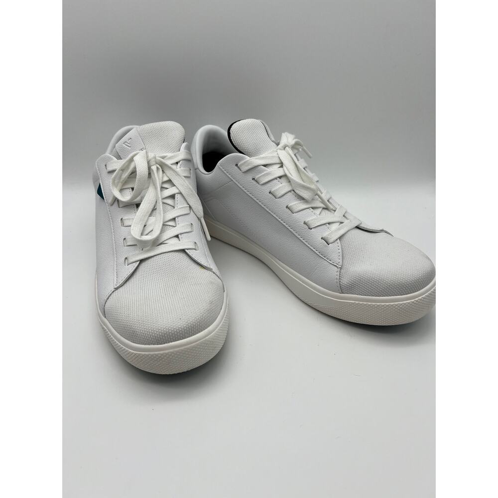 Vessi Soho Waterproof White Narrow Fit Sneakers Shoes Size 9